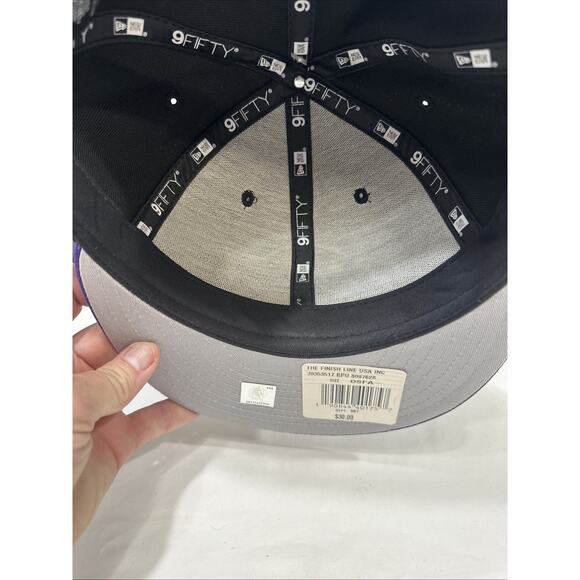 New Era Los Angeles Lakers Snapback Hat Cap 9Fifty Hardwood Classics - Picture 8 of 10